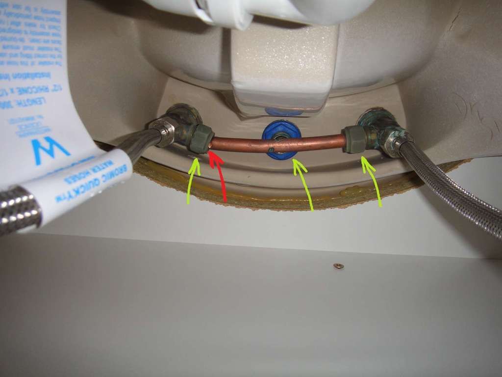 How to replace a tap and a Tshaped pipe in the vanity ? • Home